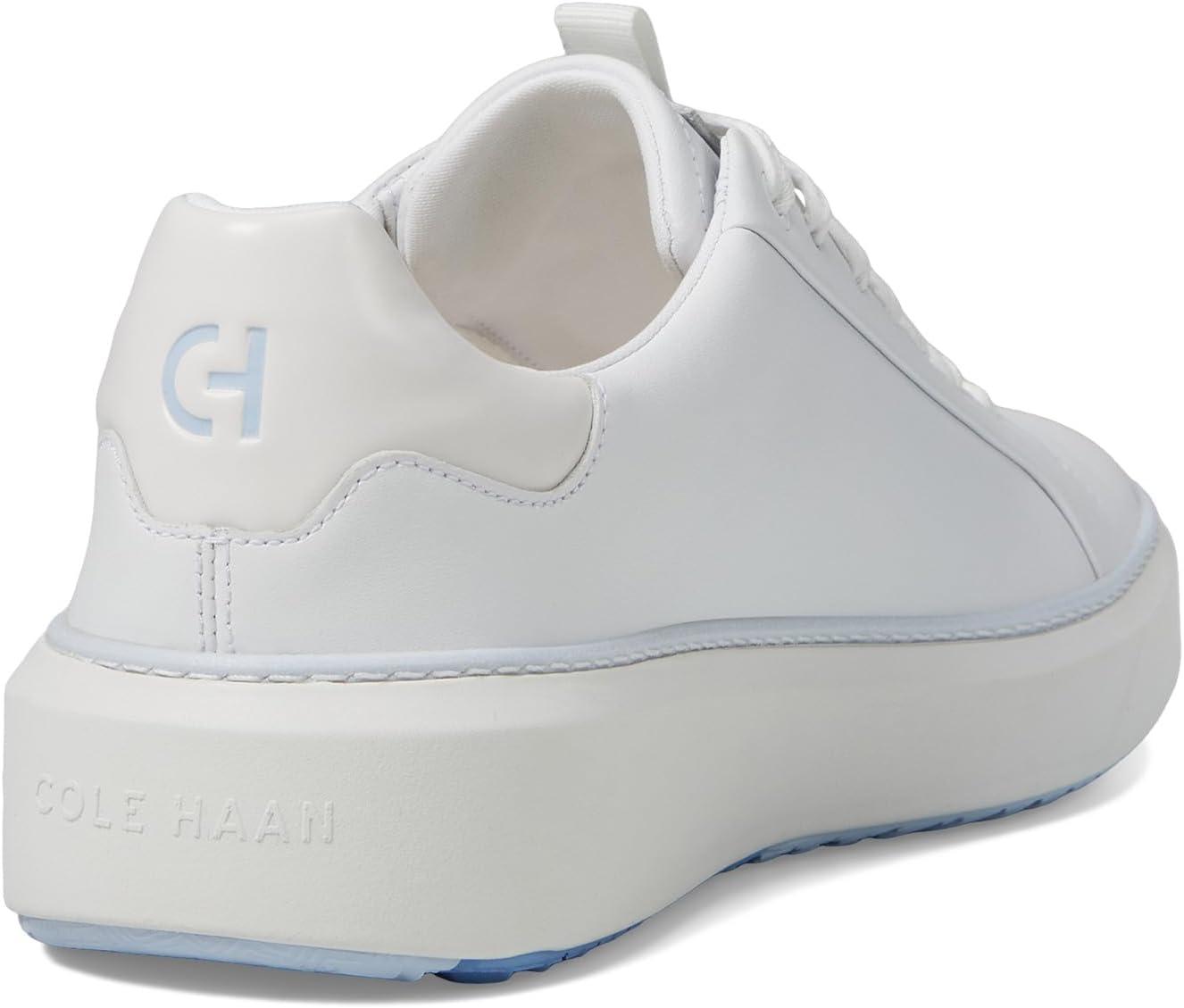 imageCole Haan Womens Grandpro Topspin Waterproof Golf Shoes SneakerWhiteHeather