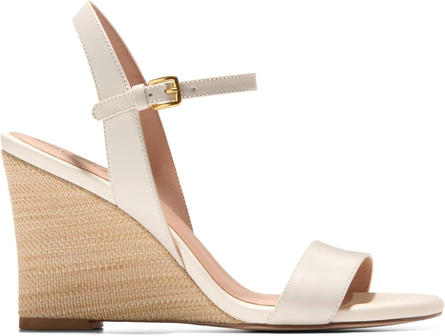 imageCole Haan Womens Josie Wedge Sandal PumpIvory LtrNat Raff