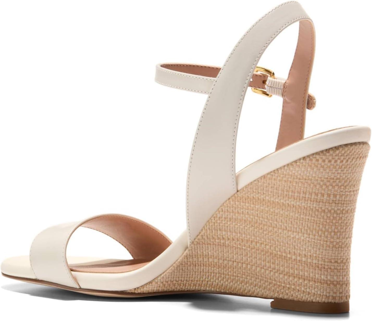 imageCole Haan Womens Josie Wedge Sandal PumpIvory LtrNat Raff