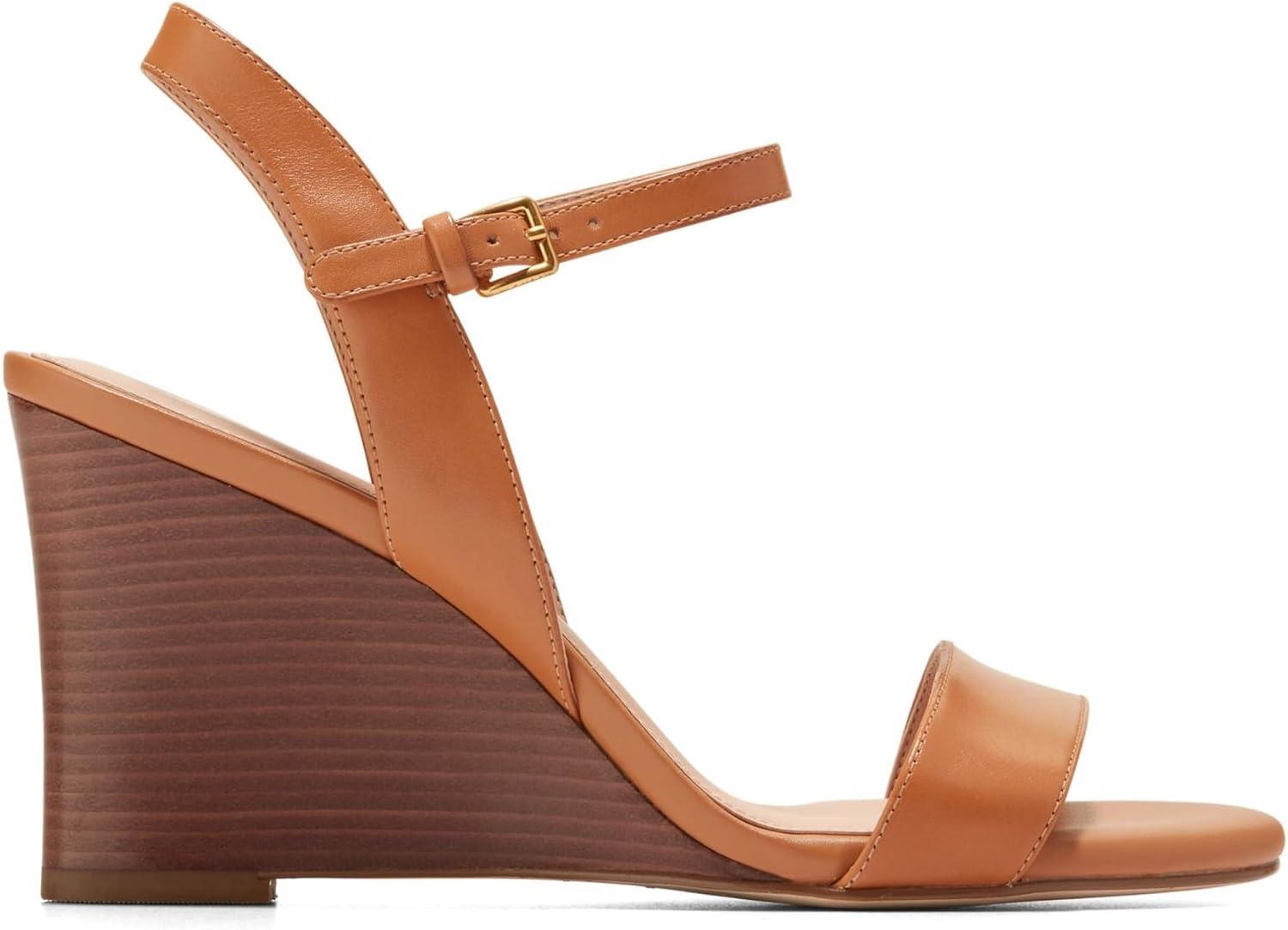 imageCole Haan Womens Josie Wedge Sandal PumpPecan Ltr