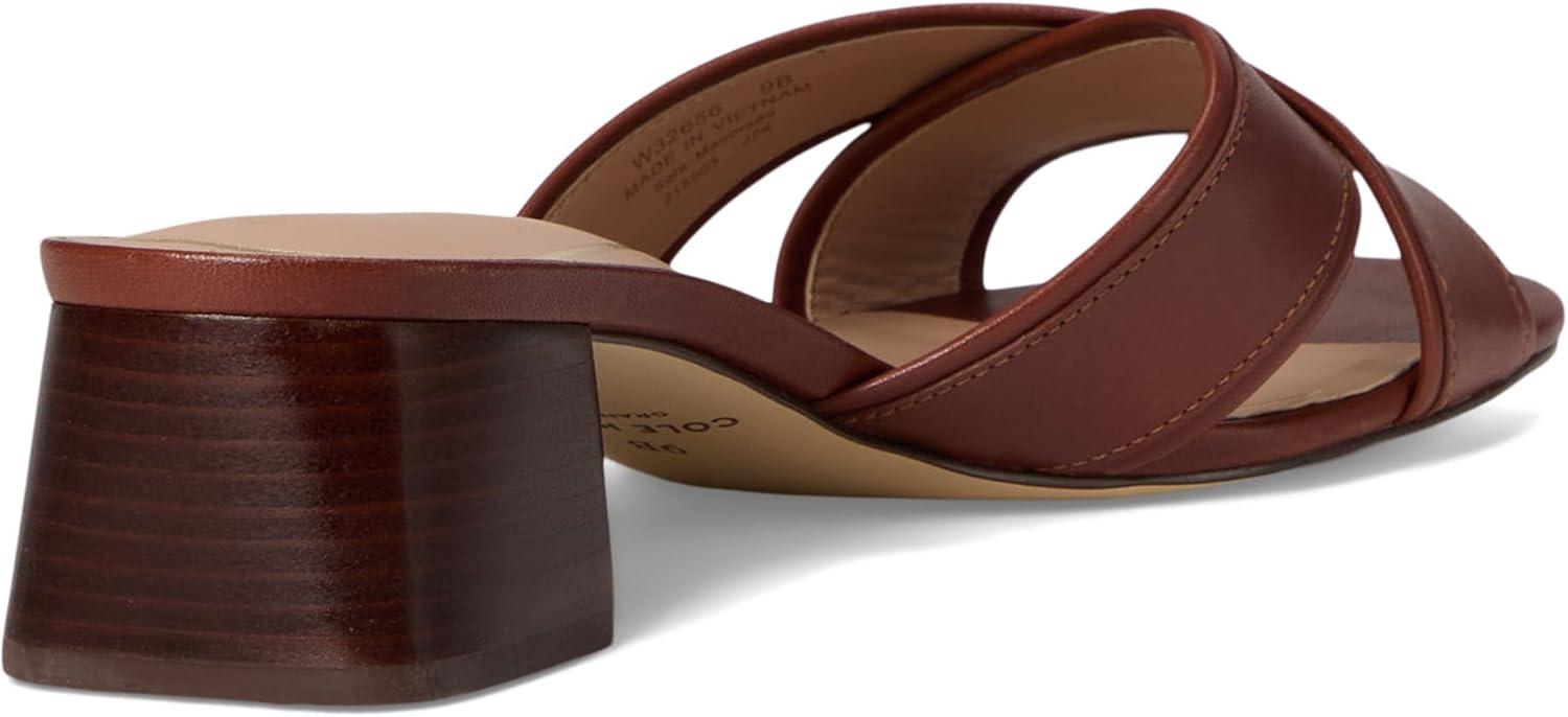 imageCole Haan Womens Landon Sandals 40mmCh Dk Cuoio Ltr