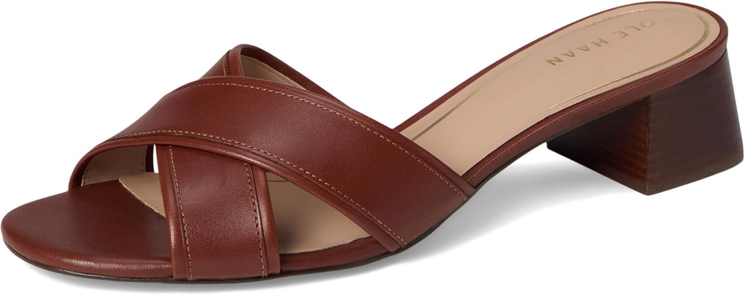 imageCole Haan Womens Landon Sandals 40mmCh Dk Cuoio Ltr