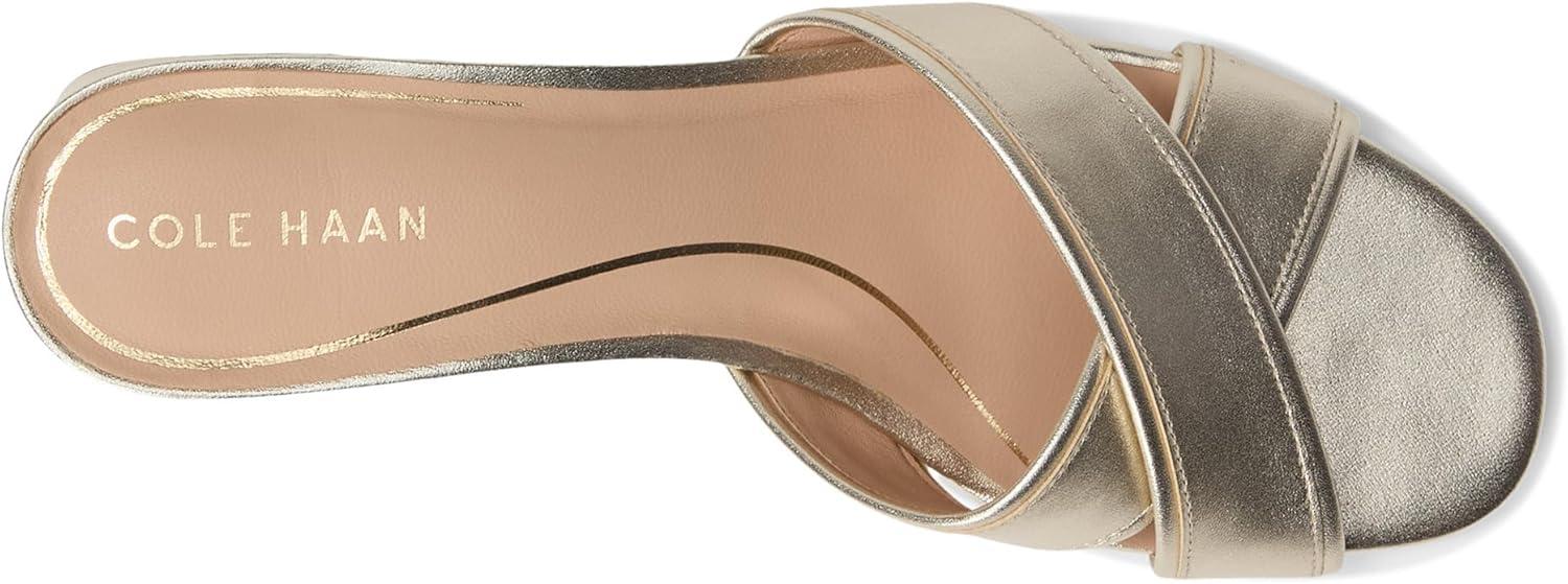 imageCole Haan Womens Landon Sandals 40mmSoft Gold Ltr