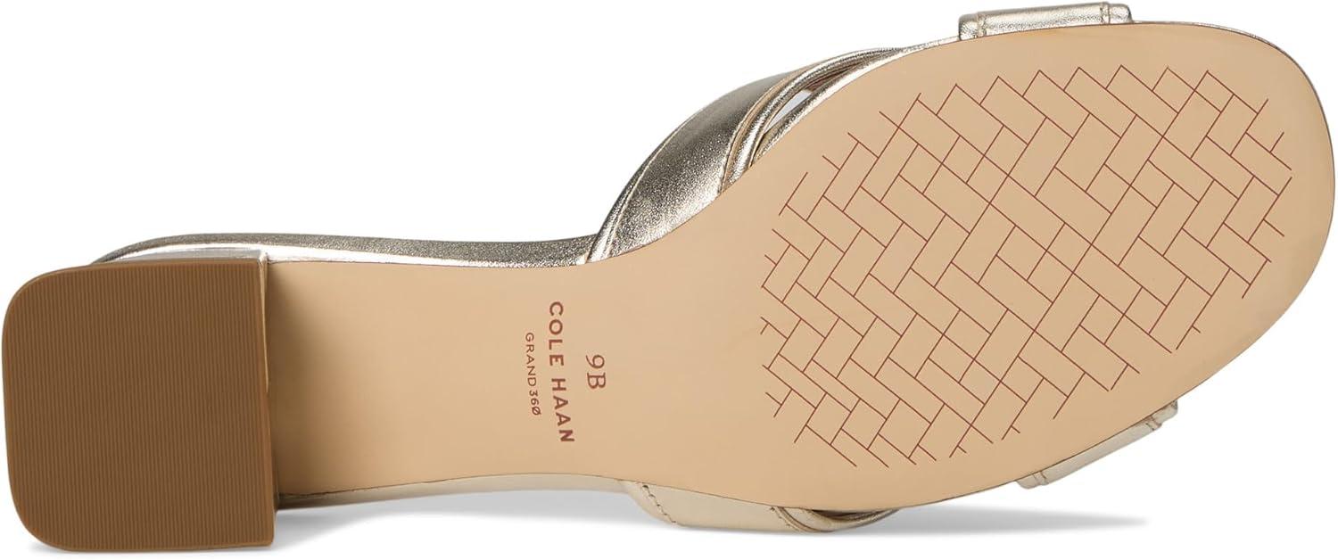 imageCole Haan Womens Landon Sandals 40mmSoft Gold Ltr