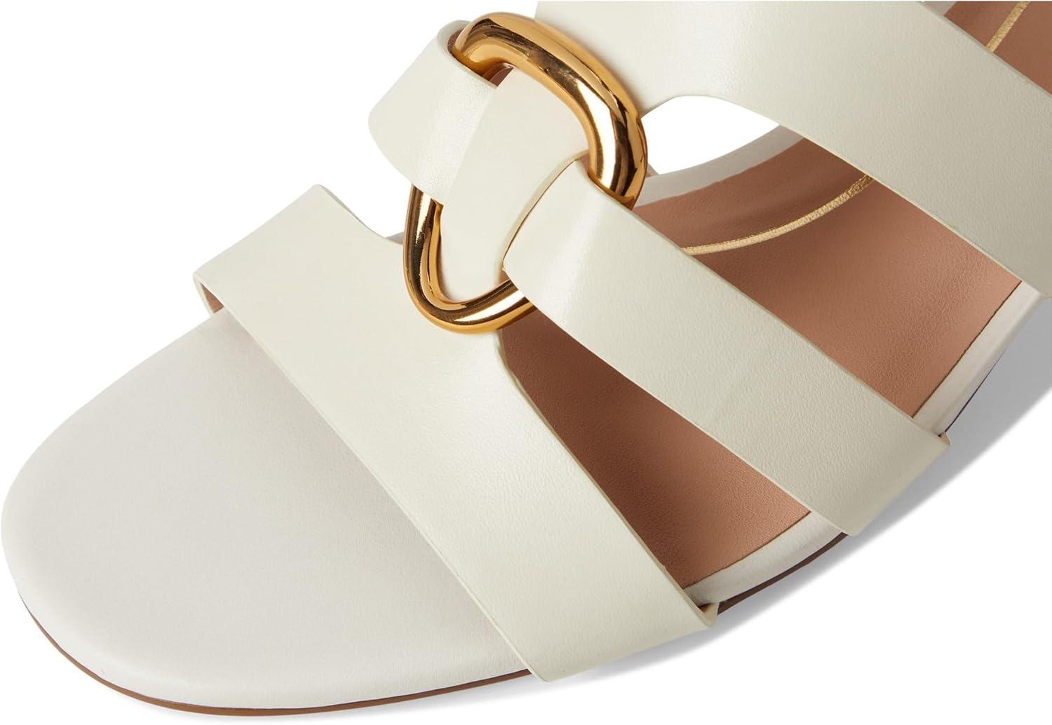 imageCole Haan Womens Lyanna Link Ankle Strap SandalsIvory Ltr