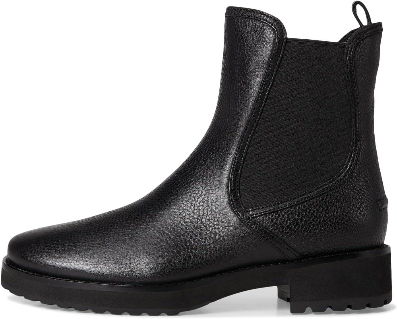 imageCole Haan Womens Lyndon Waterproof Chelsea Bootie BootBlack Ltr Wp