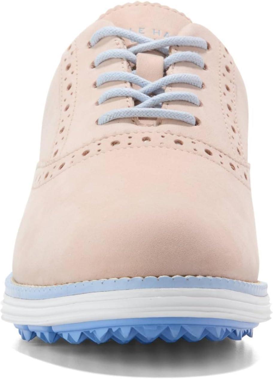 imageCole Haan Womens Original Grand Shortwing Golf OxfordBlchd TanVista Bl