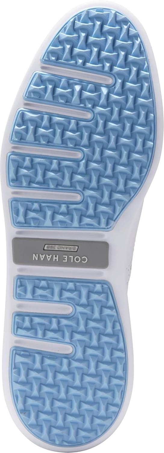 imageCole Haan Womens Original Grand Shortwing Golf OxfordOpt WhtBlue Bell