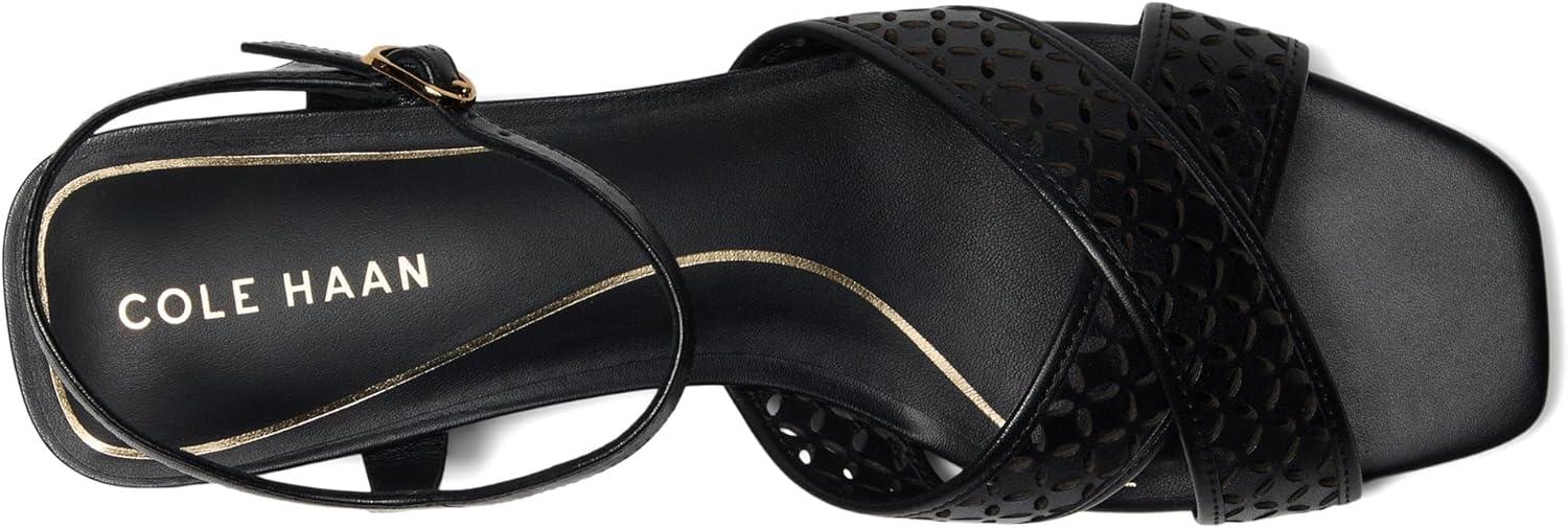 imageCole Haan Womens Patie SandalsBlack Perf Ltr