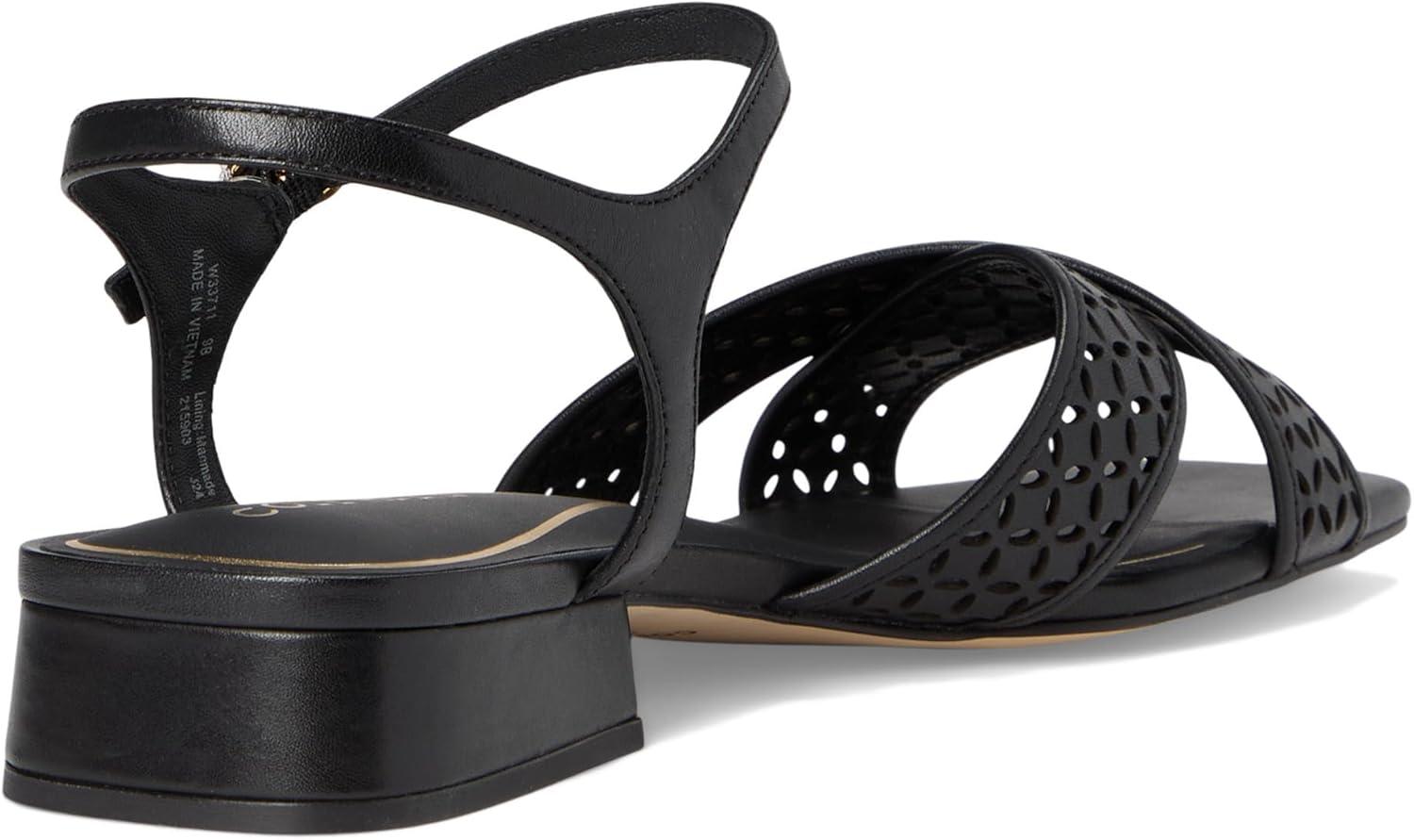 imageCole Haan Womens Patie SandalsBlack Perf Ltr