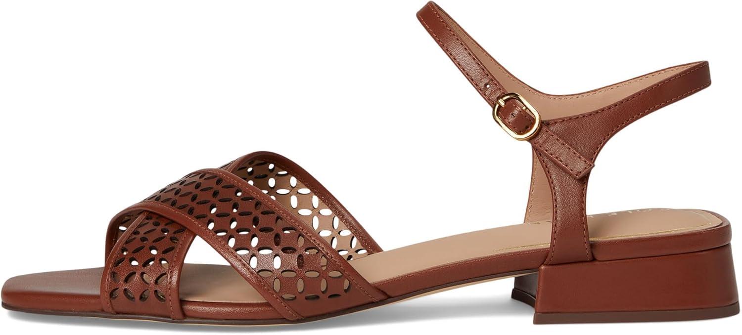 imageCole Haan Womens Patie SandalsDk Cuoio Perf Ltr