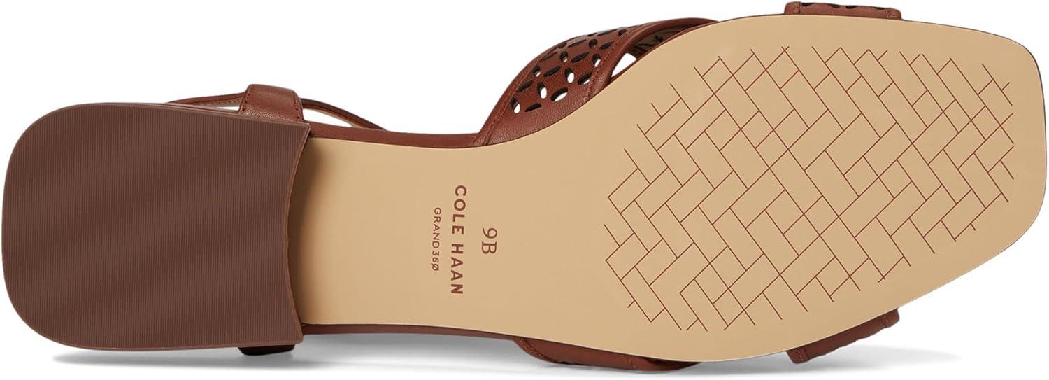imageCole Haan Womens Patie SandalsDk Cuoio Perf Ltr