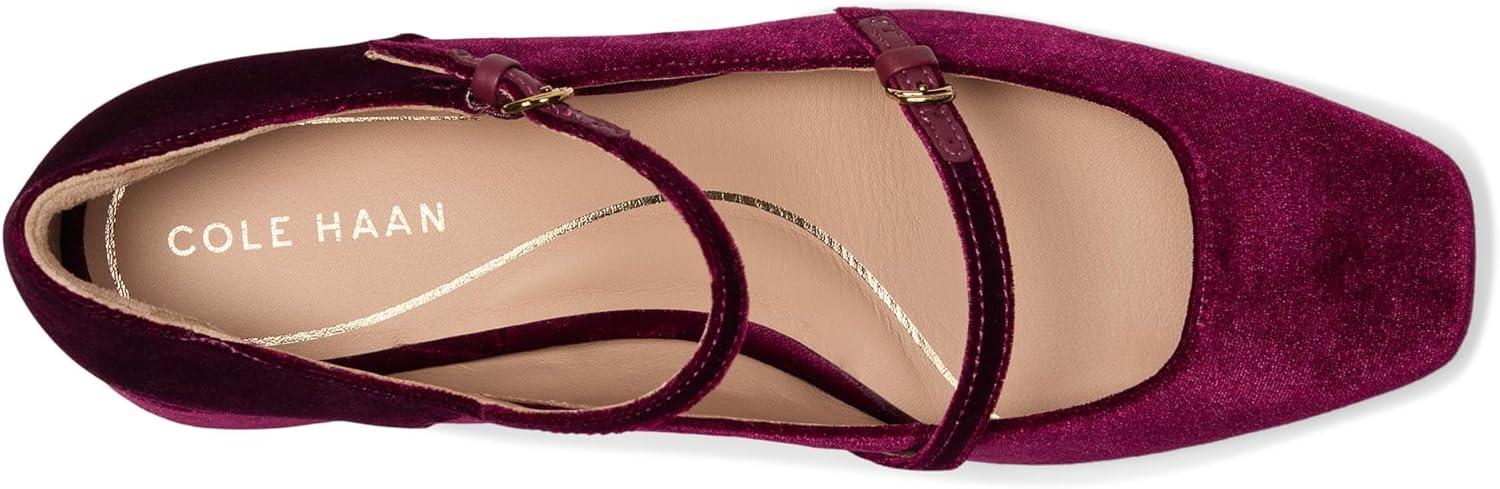 imageCole Haan Womens Paxton Maryjane PumpWine Velvet