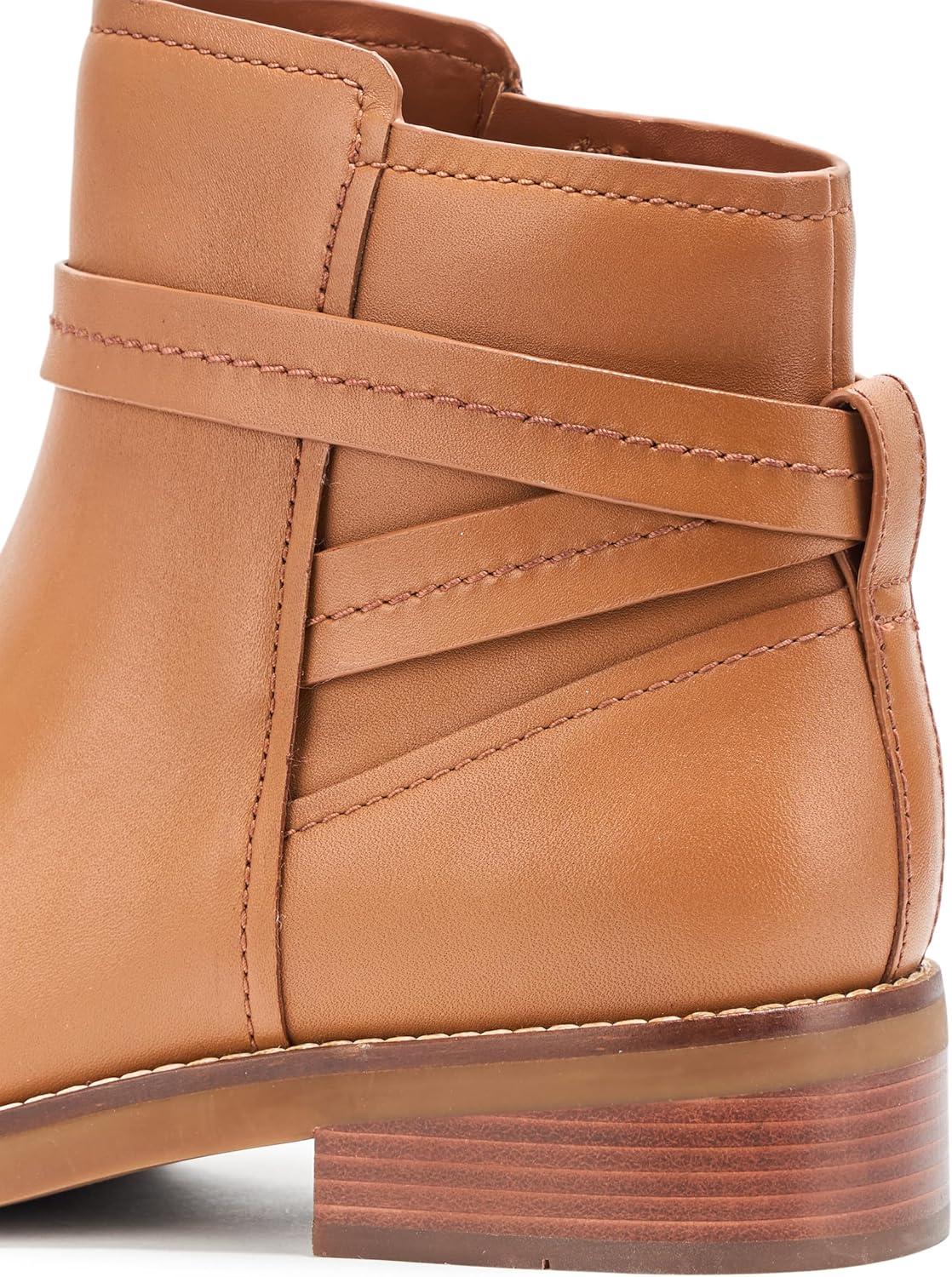 imageCole Haan Womens Rosalyn Ankle Strap BootsBritsh Tan Lthr Wp