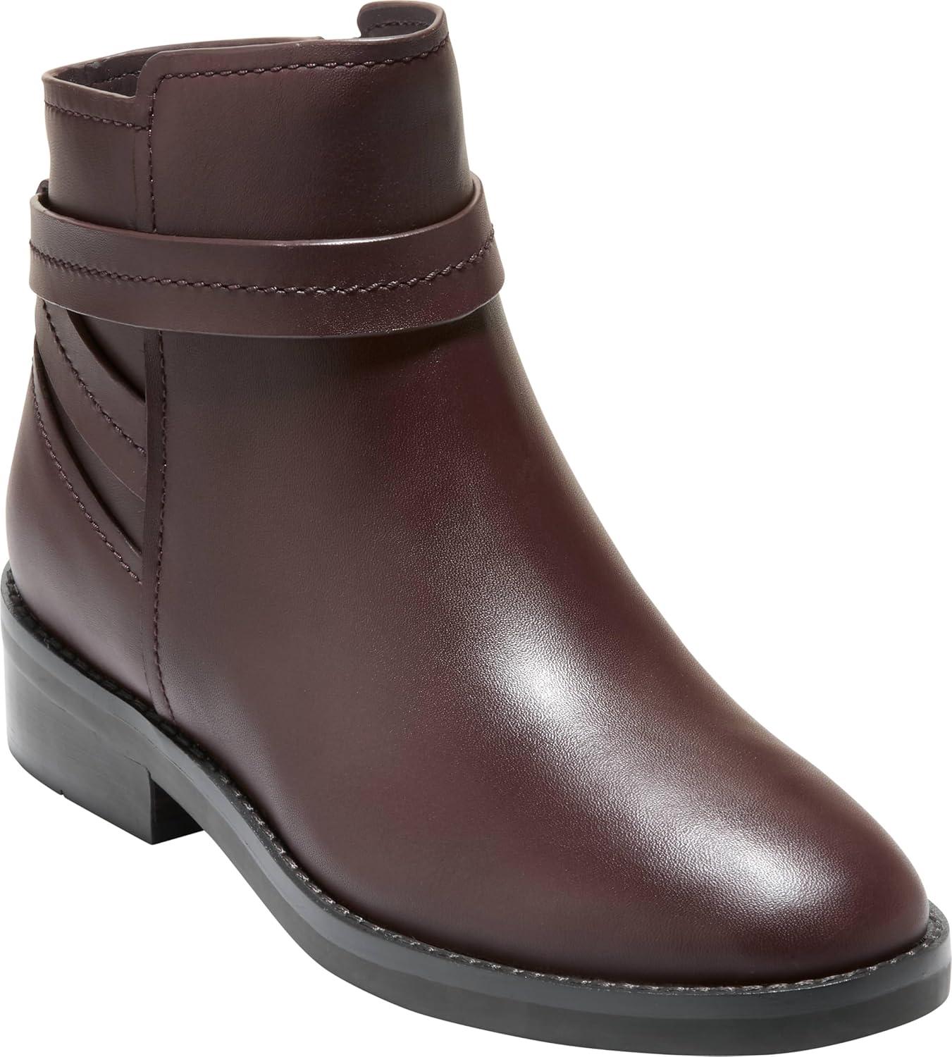 imageCole Haan Womens Rosalyn Ankle Strap BootsMadeira Ltr Wp