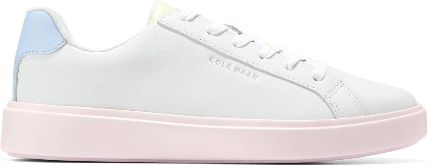 imageCole Haan Womens Shoes Grand Crosscourt DailyOptic WhiteHeatherPrimerose Pink