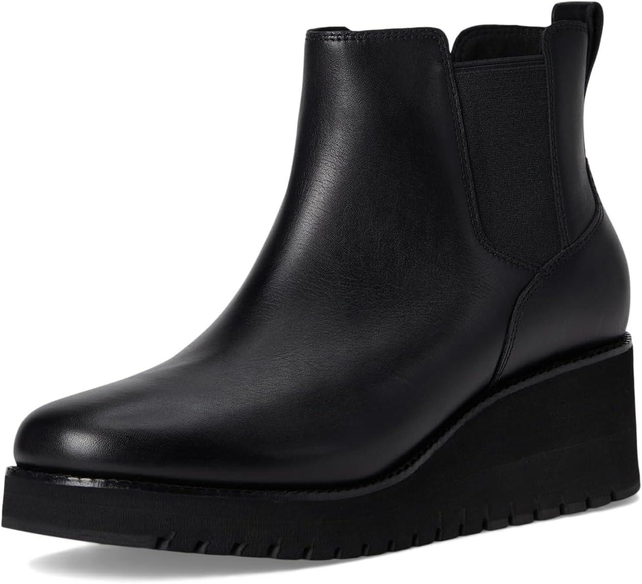 imageCole Haan Womens Zerogrand City Wedge Boot Waterproof FashionBlackBlack Wp