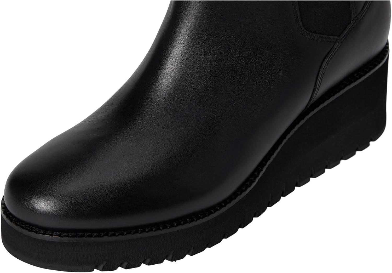 imageCole Haan Womens Zerogrand City Wedge Boot Waterproof FashionBlackBlack Wp