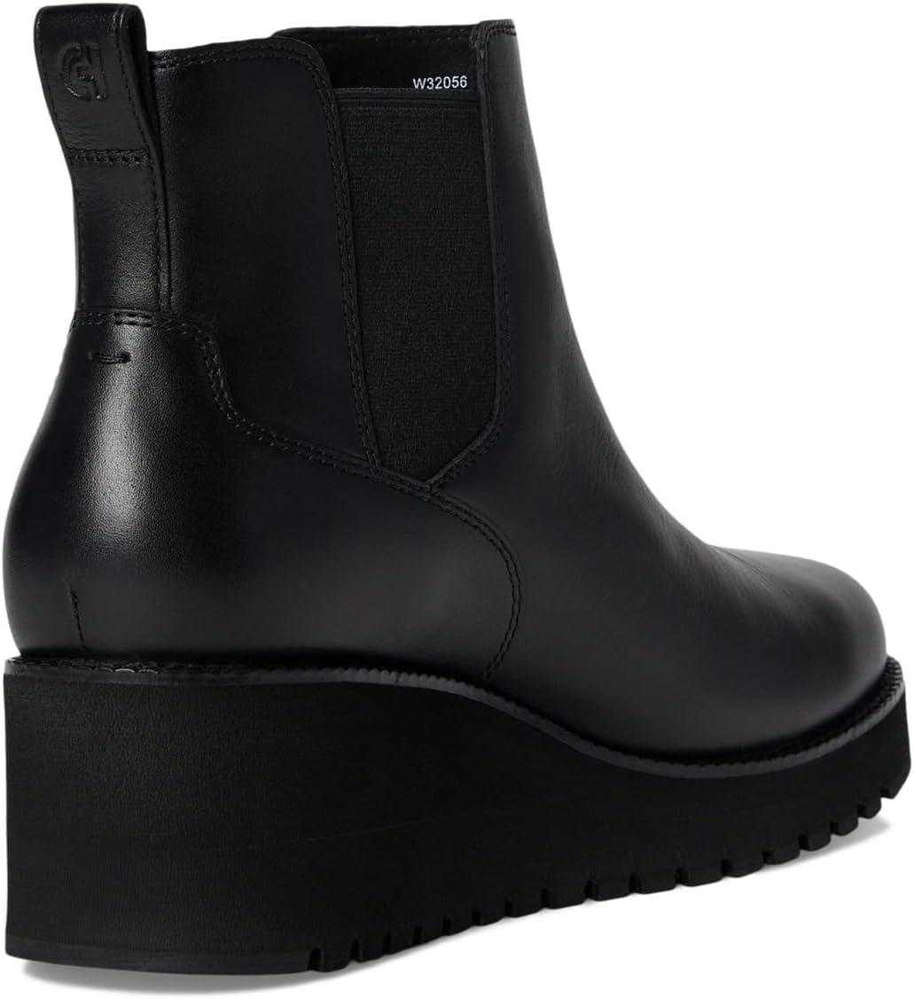 imageCole Haan Womens Zerogrand City Wedge Boot Waterproof FashionBlackBlack Wp