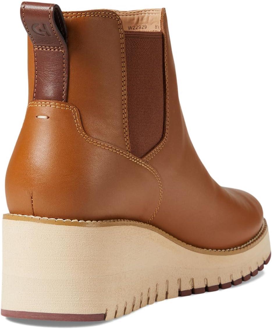 imageCole Haan Womens Zerogrand City Wedge Boot Waterproof FashionWp British Tan