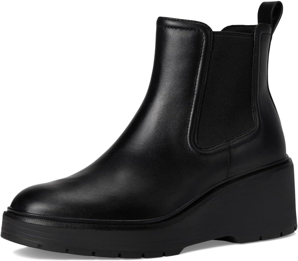 imageCole Haan Womens Zerogrand Cityquest Waterproof Wedge BootsBlackBlack Wp