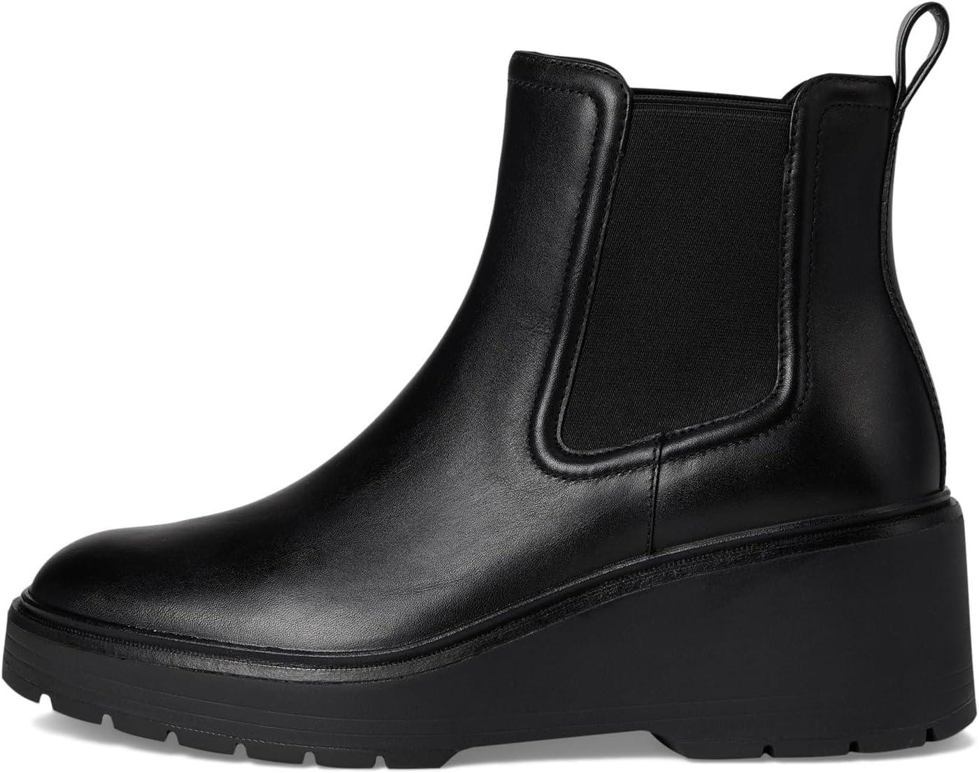 imageCole Haan Womens Zerogrand Cityquest Waterproof Wedge BootsBlackBlack Wp