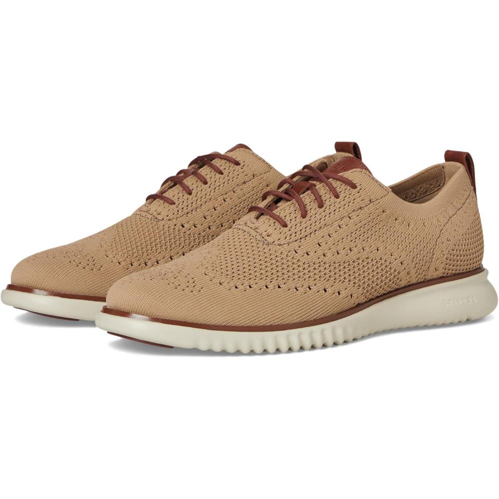 imageCole Haan Mens 2ZEROGRAND Stitchlite Oxford ShoesCh Birch Beige