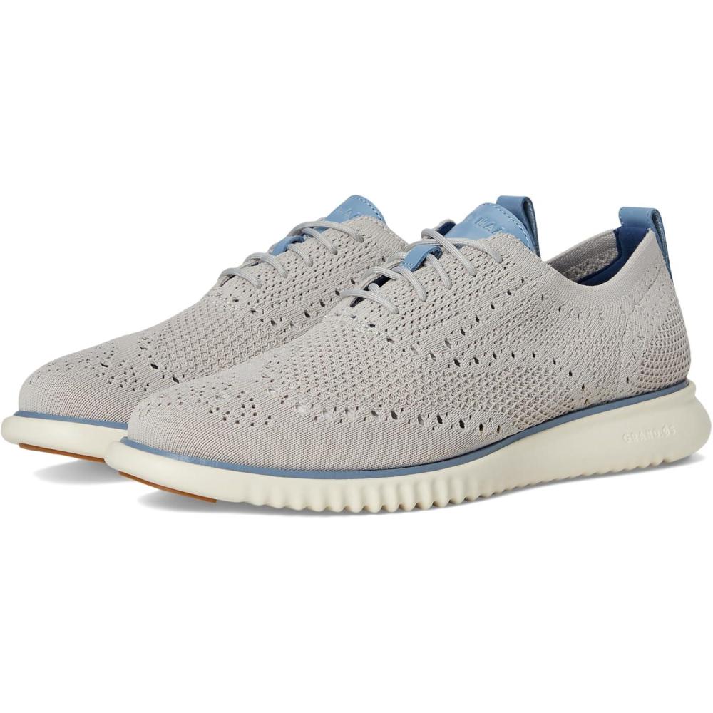 imageCole Haan Mens 2ZEROGRAND Stitchlite Oxford ShoesHarbor MistFade