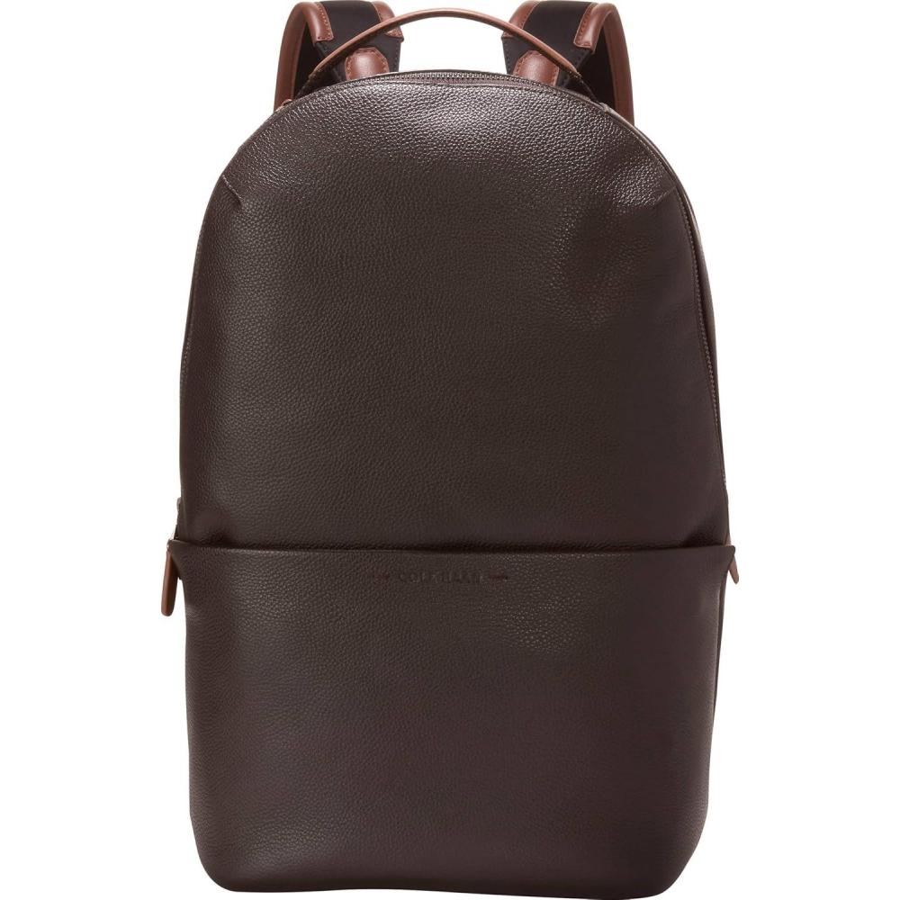imageCole Haan Mens BagTriboro Backpack Fashion Nylon Black One SizeDark ChocolateNew British Tan