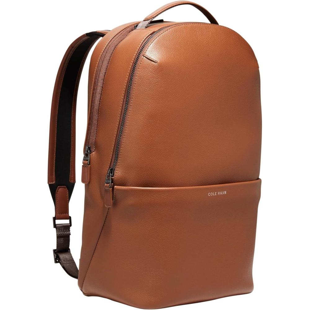 imageCole Haan Mens BagTriboro Backpack Fashion Nylon Black One SizeNew British Tan