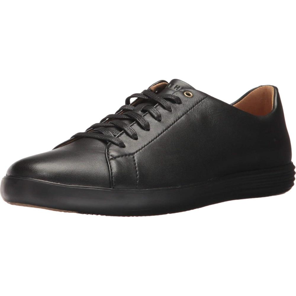 imageCole Haan Mens Grand Crosscourt Leather SneakersBlack LeatherBlk