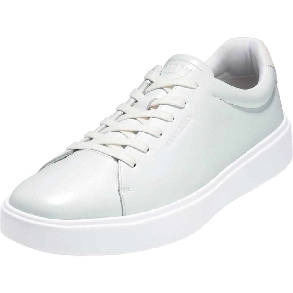 imageCole Haan Mens Grand Crosscourt Traveler SneakerOptic WhiteEgret