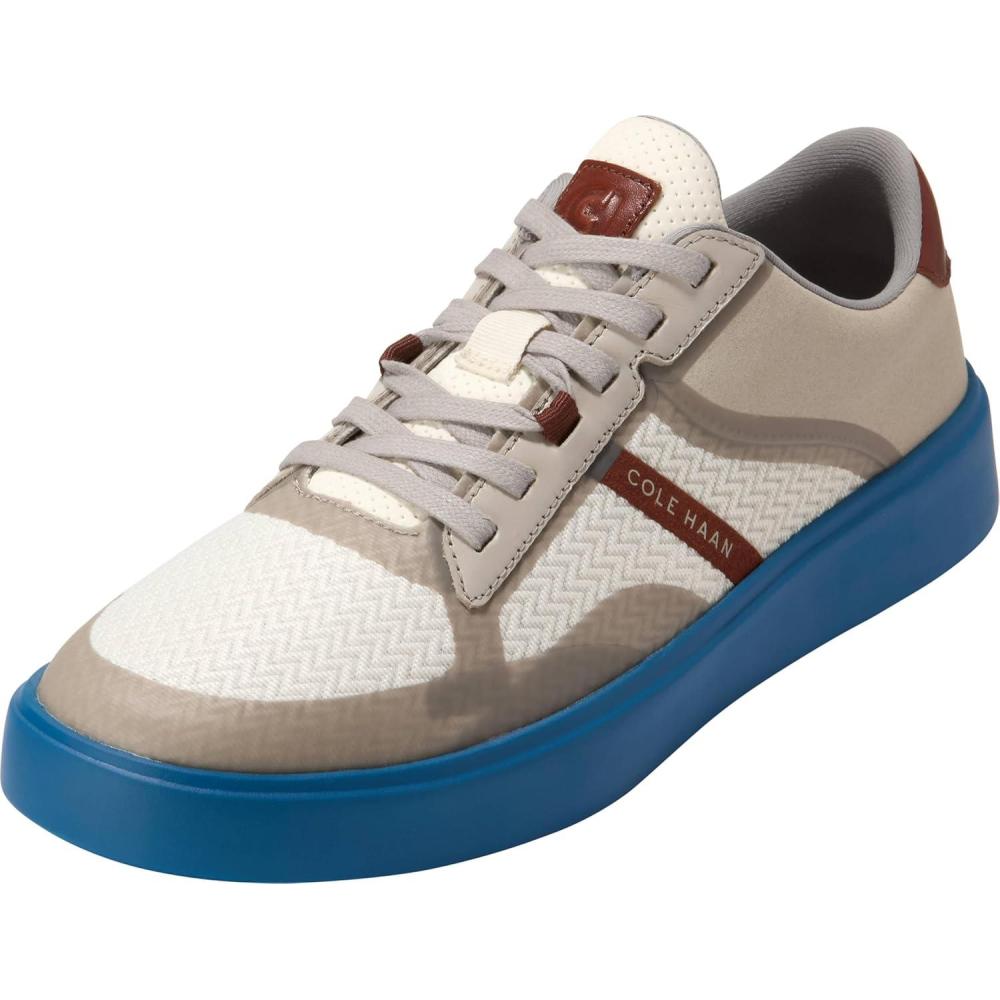 imageCole Haan Mens Grand Crosscourt Winner SneakerIvoryDk Brick
