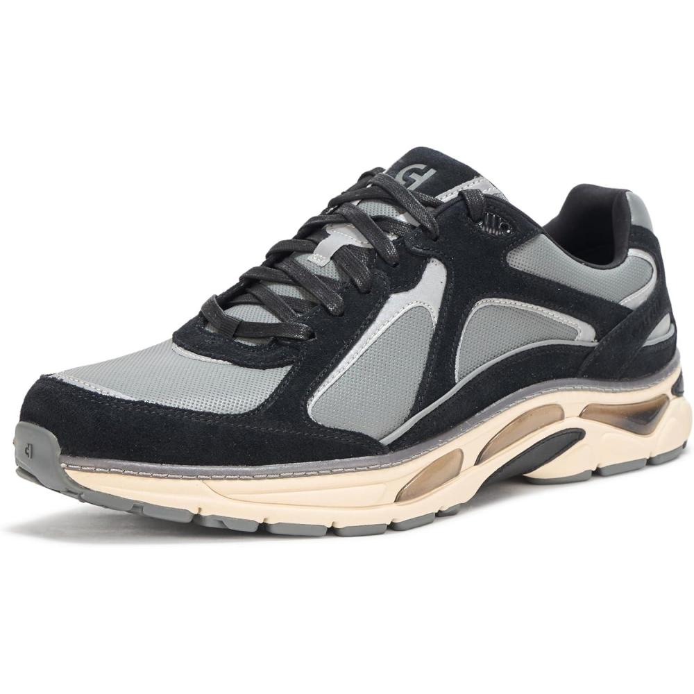 imageCole Haan Mens Grandpro Millenia Runners SneakerBlkLava SmkIvry