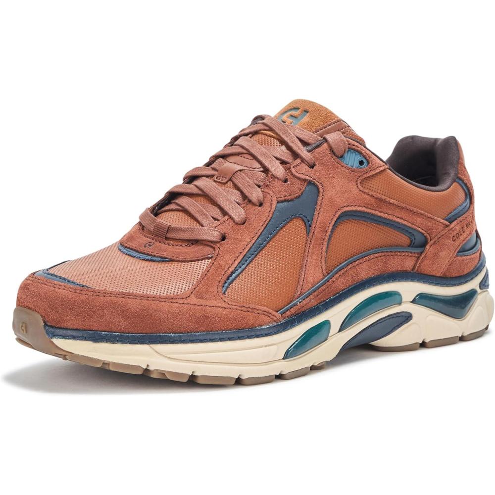 imageCole Haan Mens Grandpro Millenia Runners SneakerBrtsh TnNavy Blzr