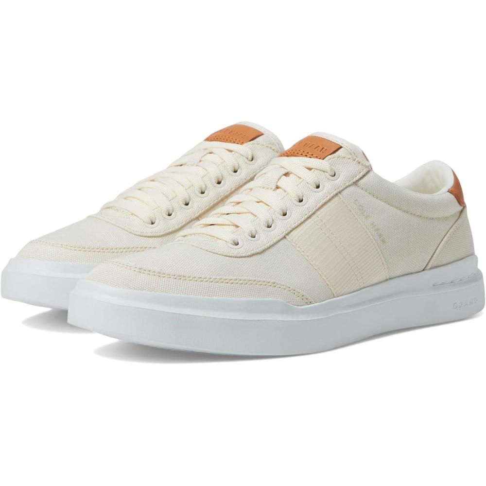 imageCole Haan Mens Grandpro Rally Canvas Ii SneakerIvoryNat TanWht