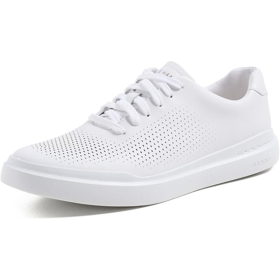 imageCole Haan Mens Grandpro Rally Laser Cut SneakerWhite