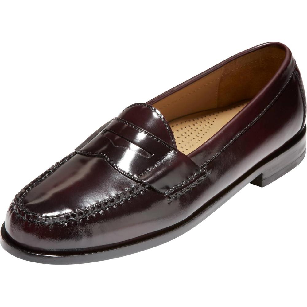 imageCole Haan Mens Pinch Penny SlipOn LoaferBurgundy