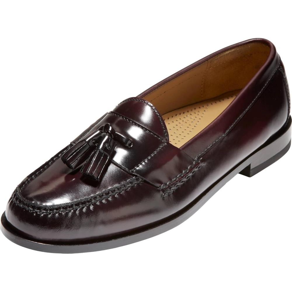 imageCole Haan Mens Pinch Tassel LoaferBurgundy