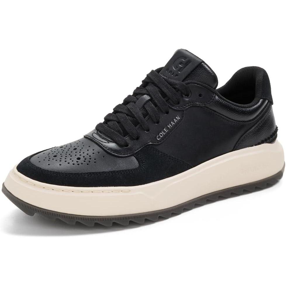 imageCole Haan Mens Zerogrand All Day Runner SneakerBlackIvory