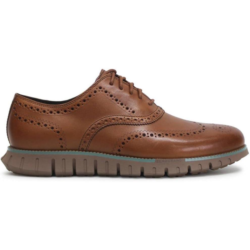 imageCole Haan Mens Zerogrand Remastered Wingtip OxfordsAcorn Irish Coffee