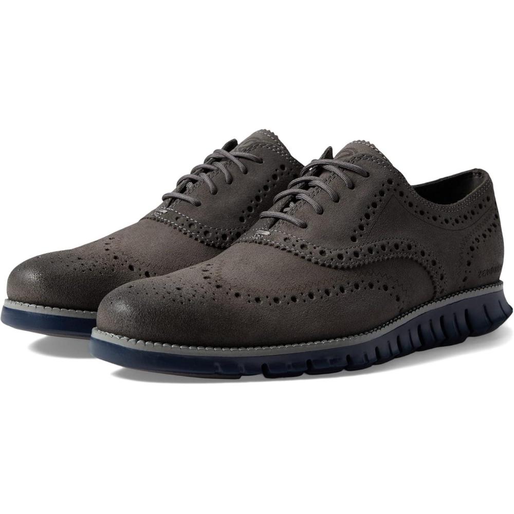 imageCole Haan Mens Zerogrand Remastered Wingtip OxfordsEiffel TowerMonumentNavy Blazer