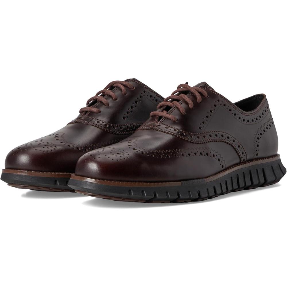 imageCole Haan Mens Zerogrand Remastered Wingtip OxfordsMadeiraBlack
