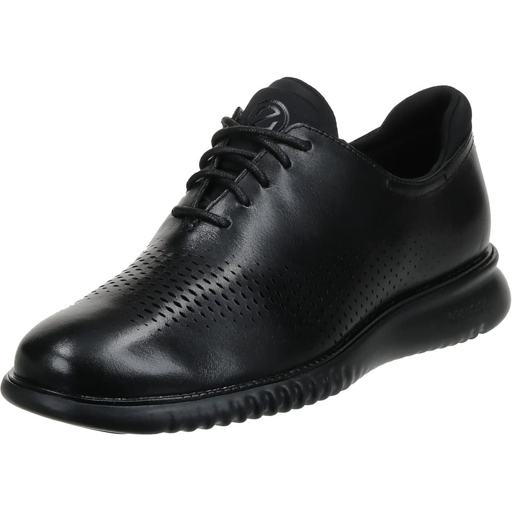 imageCole Haan Mens Zerogrand Wing OxfordBlack LeatherBlack