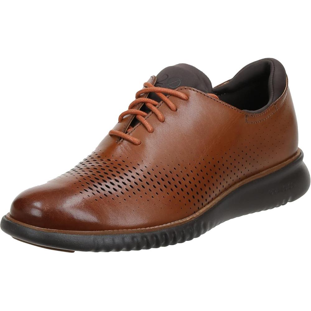 imageCole Haan Mens Zerogrand Wing OxfordBritish TanJava