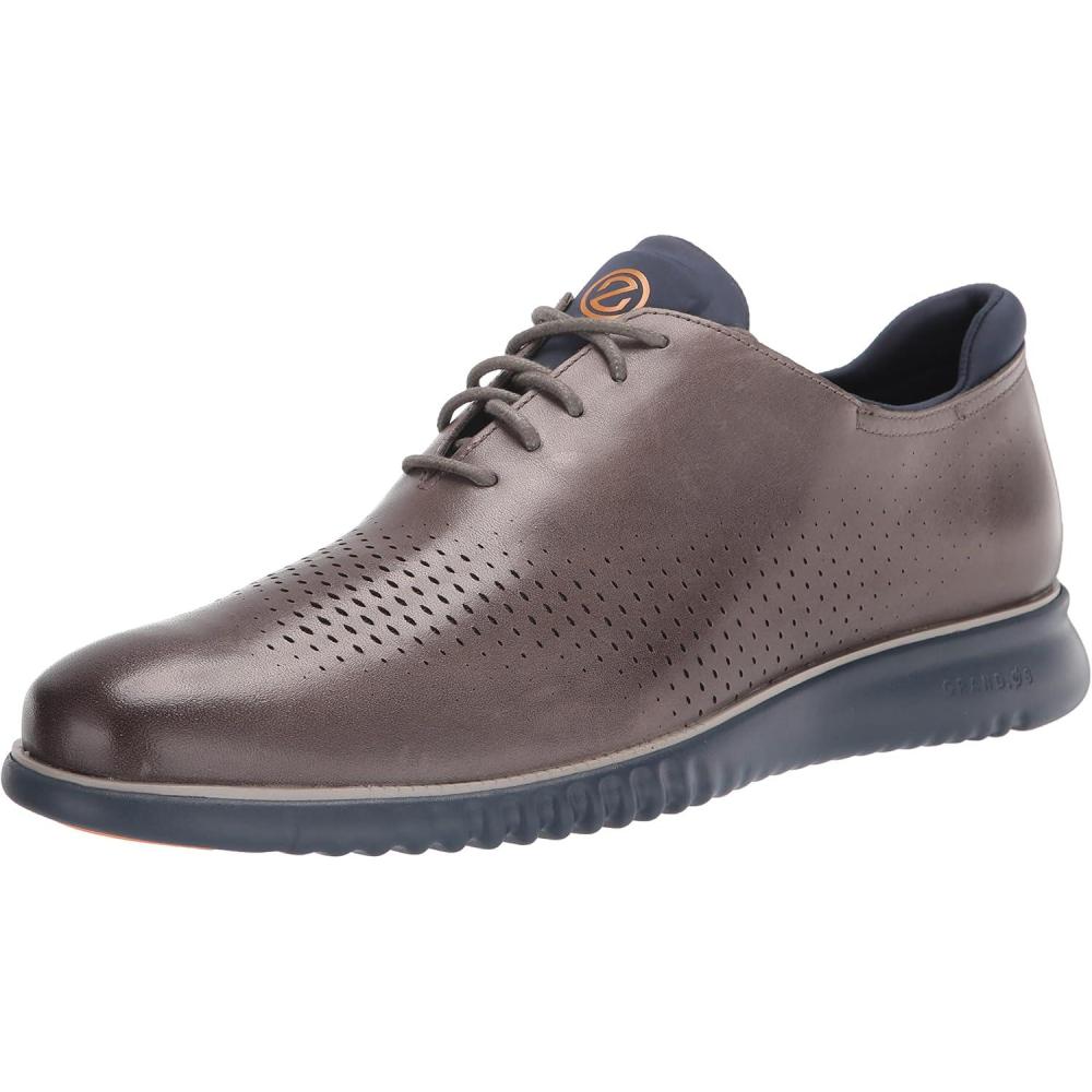 imageCole Haan Mens Zerogrand Wing OxfordCharcoal GrayBlue