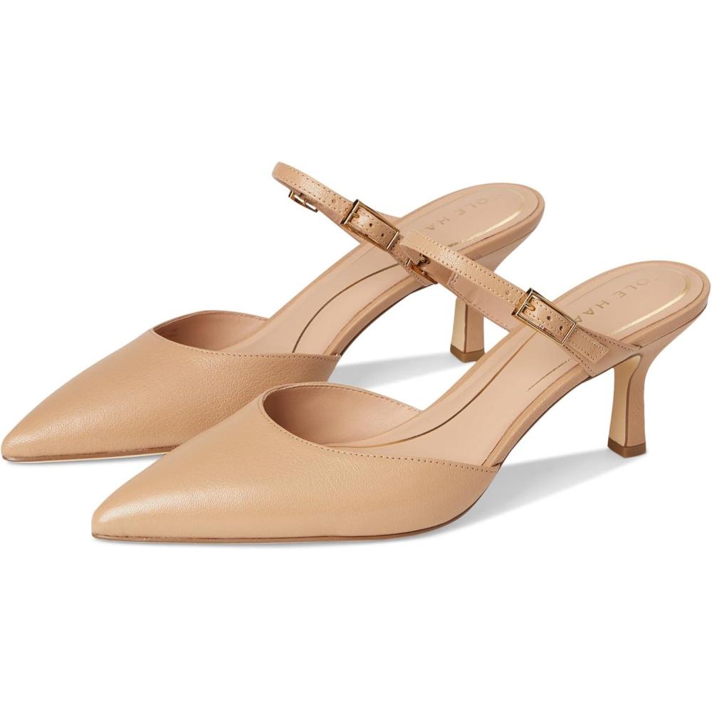 imageCole Haan Womens Annalise Buckle MulesTuscan Sand Ltr