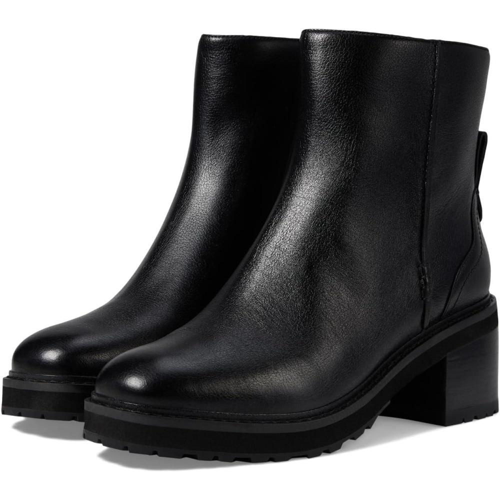 imageCole Haan Womens Gillian Lug Bootie Ankle BootBlack Ltr Wp