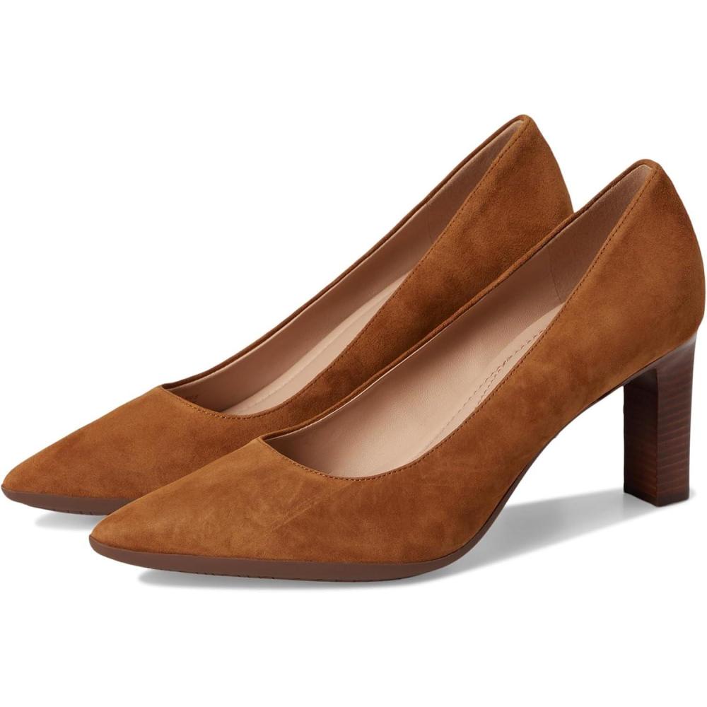 imageCole Haan Womens Grand Ambition 20 Angelica PumpsTobacco SdeBrwn
