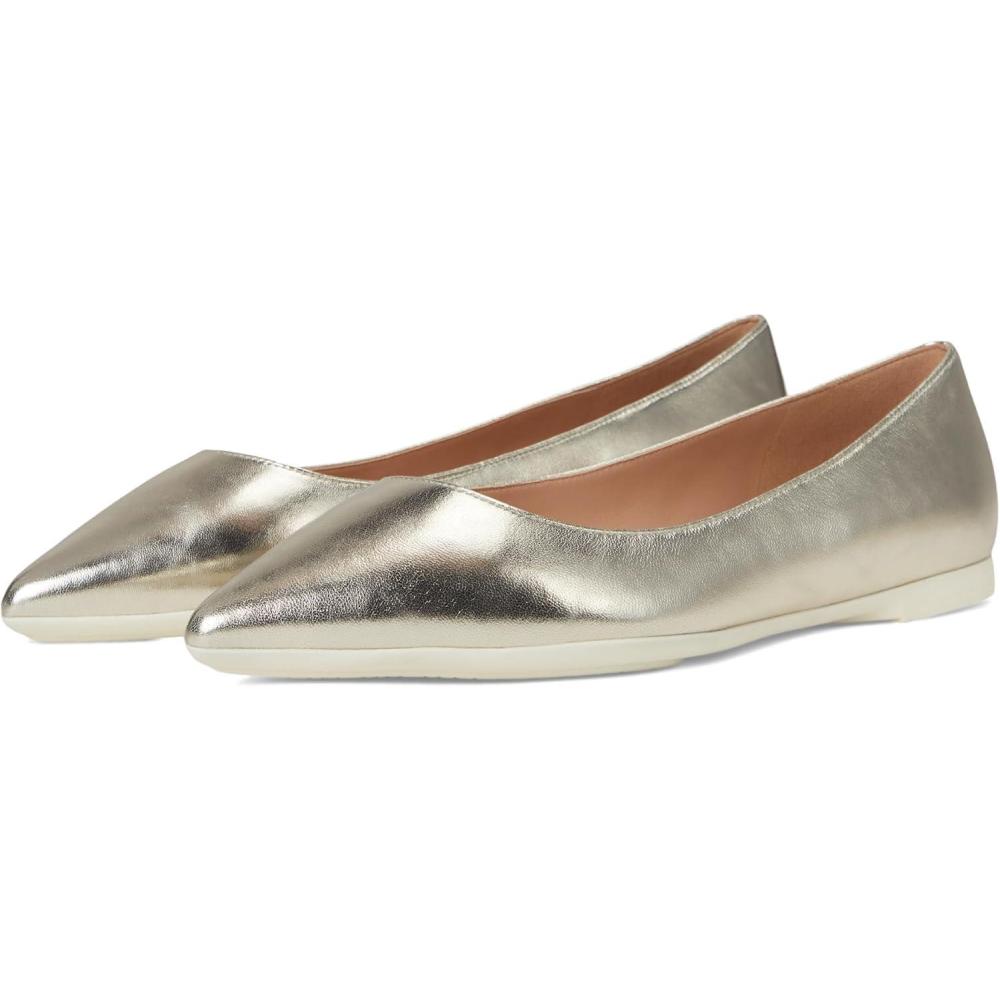 imageCole Haan Womens Grand Ambition 20 Angelina Ballet Flats LoaferSoft Gold Leather